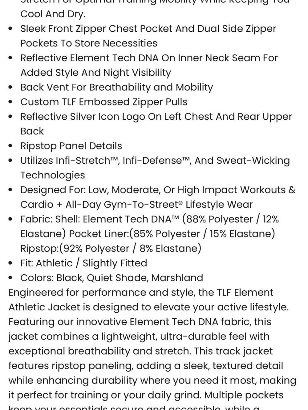 TLF Element Jacket - Picture 9 of 9